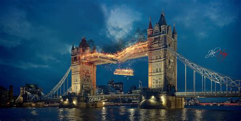 how did london bridge fall down